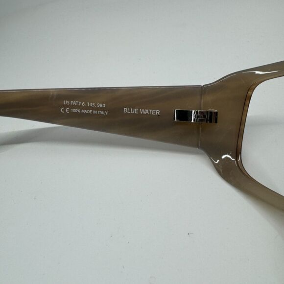 Maui Jim Blue Water MJ236-25C Brown Stripe Sunglasses Frame Only H11541 - Picture 5 of 8